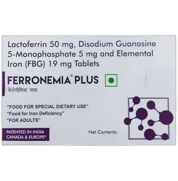 ferronemia plus tablet 15's